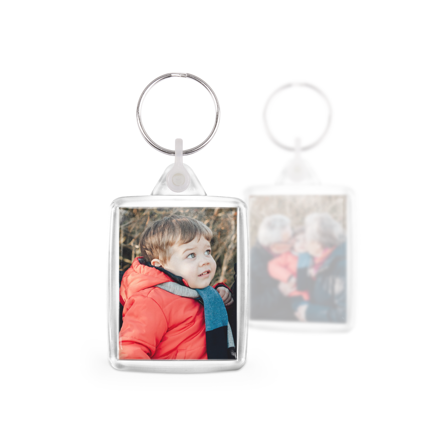 Sleutelhanger met foto – plexiglas x 3-cover