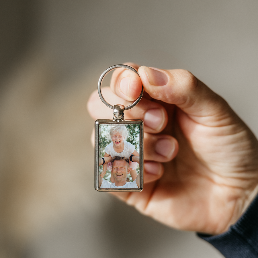 Sleutelhanger met foto – Rechthoek-cover