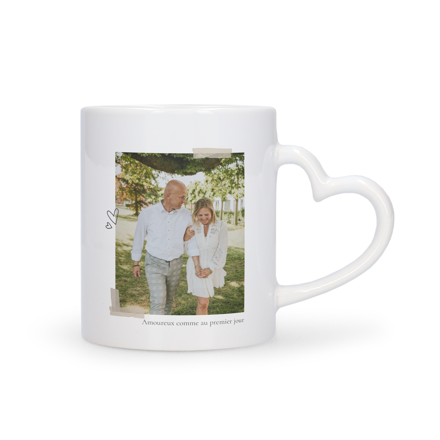 Taza personalizada – Corazón-cover