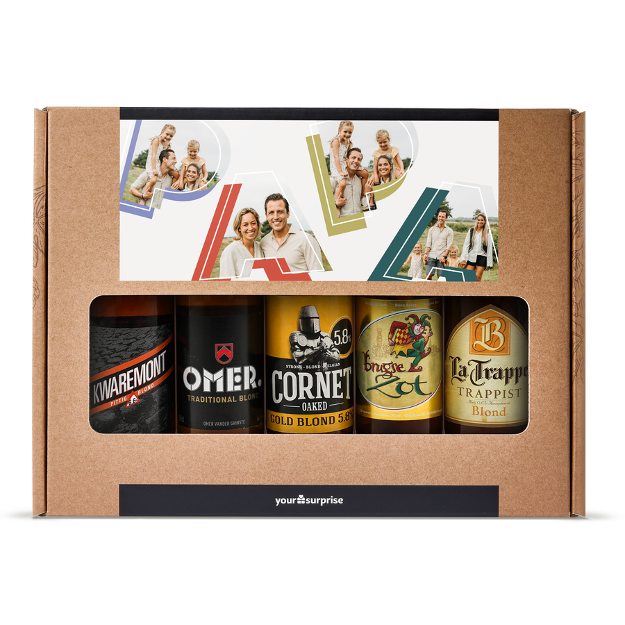 Bierpakket – Belgisch-cover