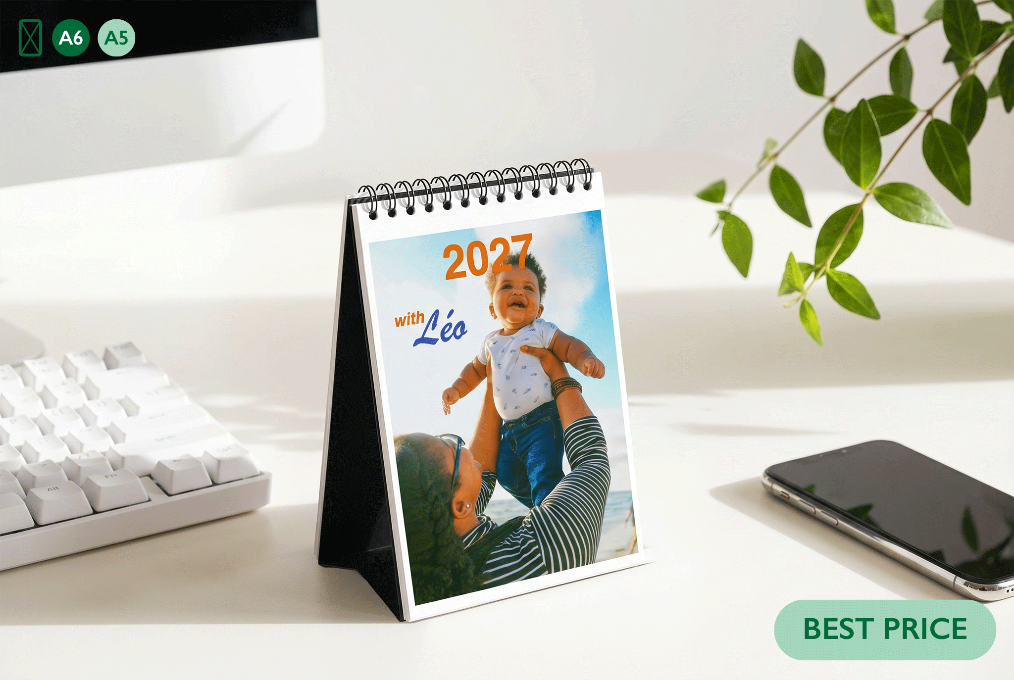 A6 bureaukalender staand-cover