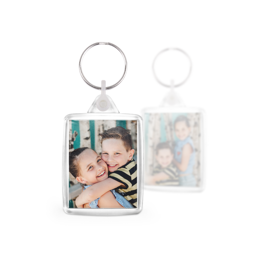 Sleutelhanger met foto – plexiglas x 3-cover