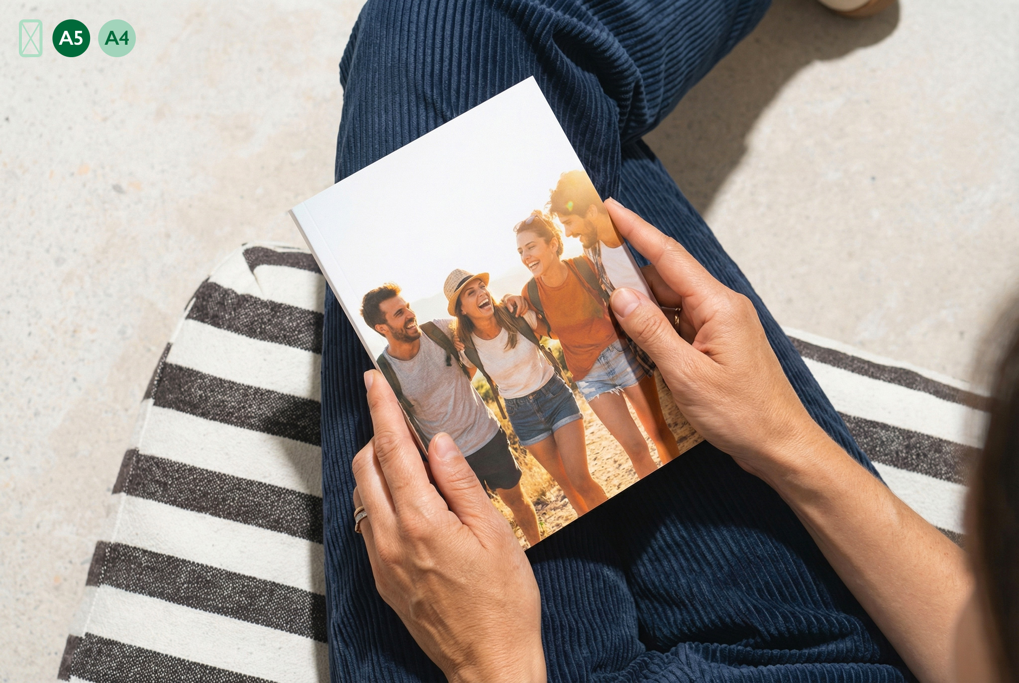 Casual A5 Portret-cover