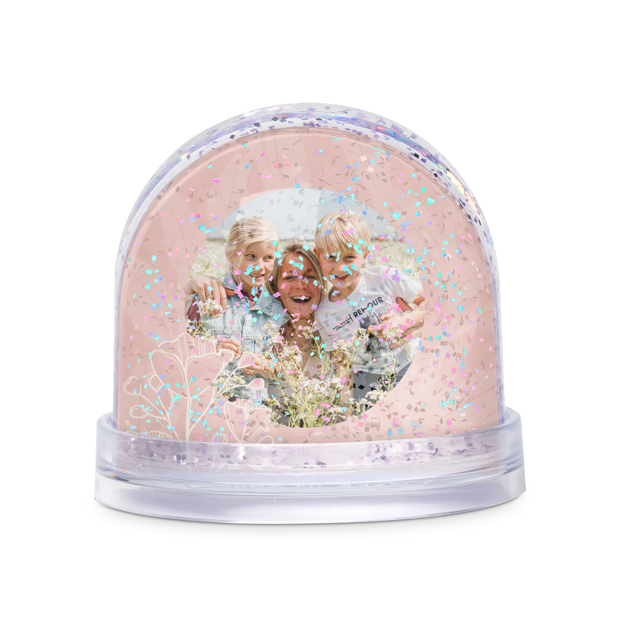 Sneeuwbol – Glitter-cover
