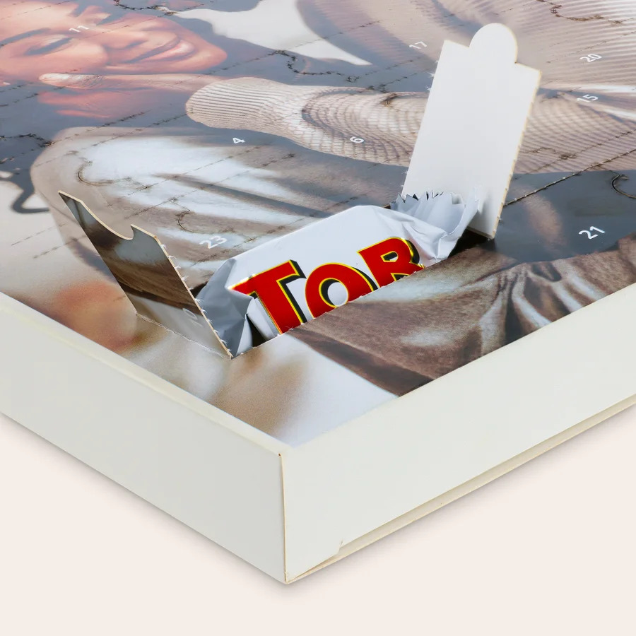 Toblerone-adventskalender 2025-cover