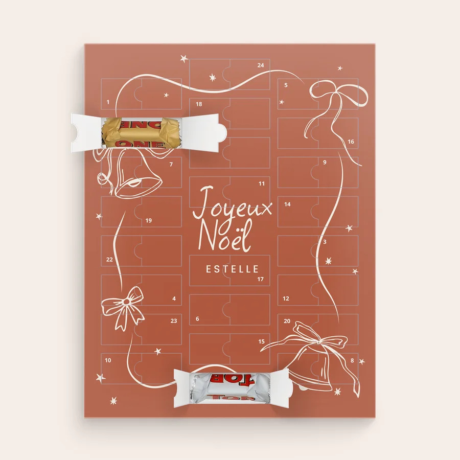 Toblerone-adventskalender 2025-cover