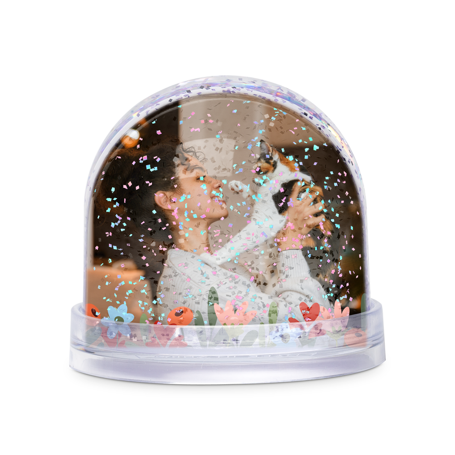 Sneeuwbol – Glitter-cover