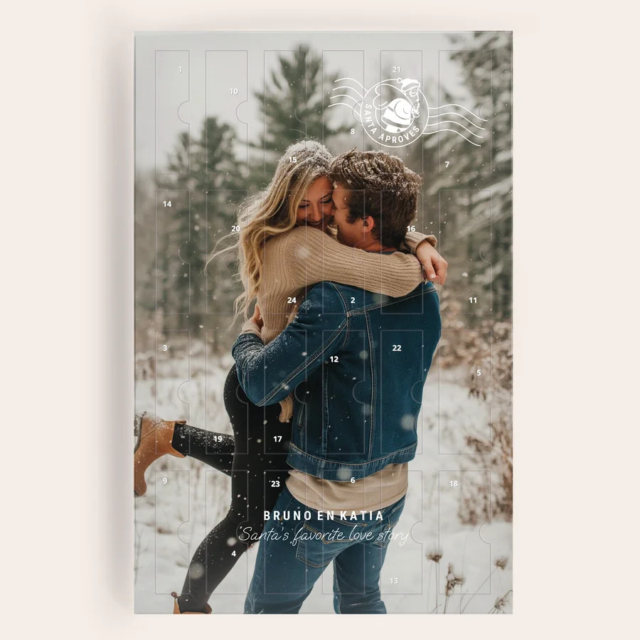 Adventskalender met alcohol-cover