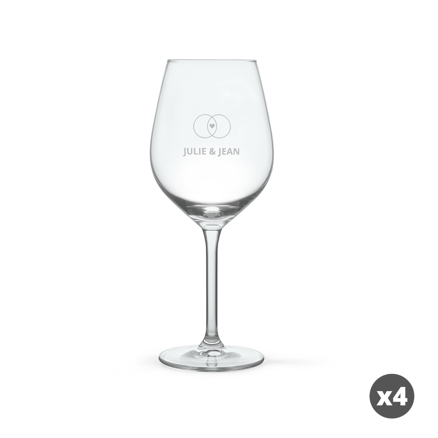 Witte wijnglazen x 4-cover