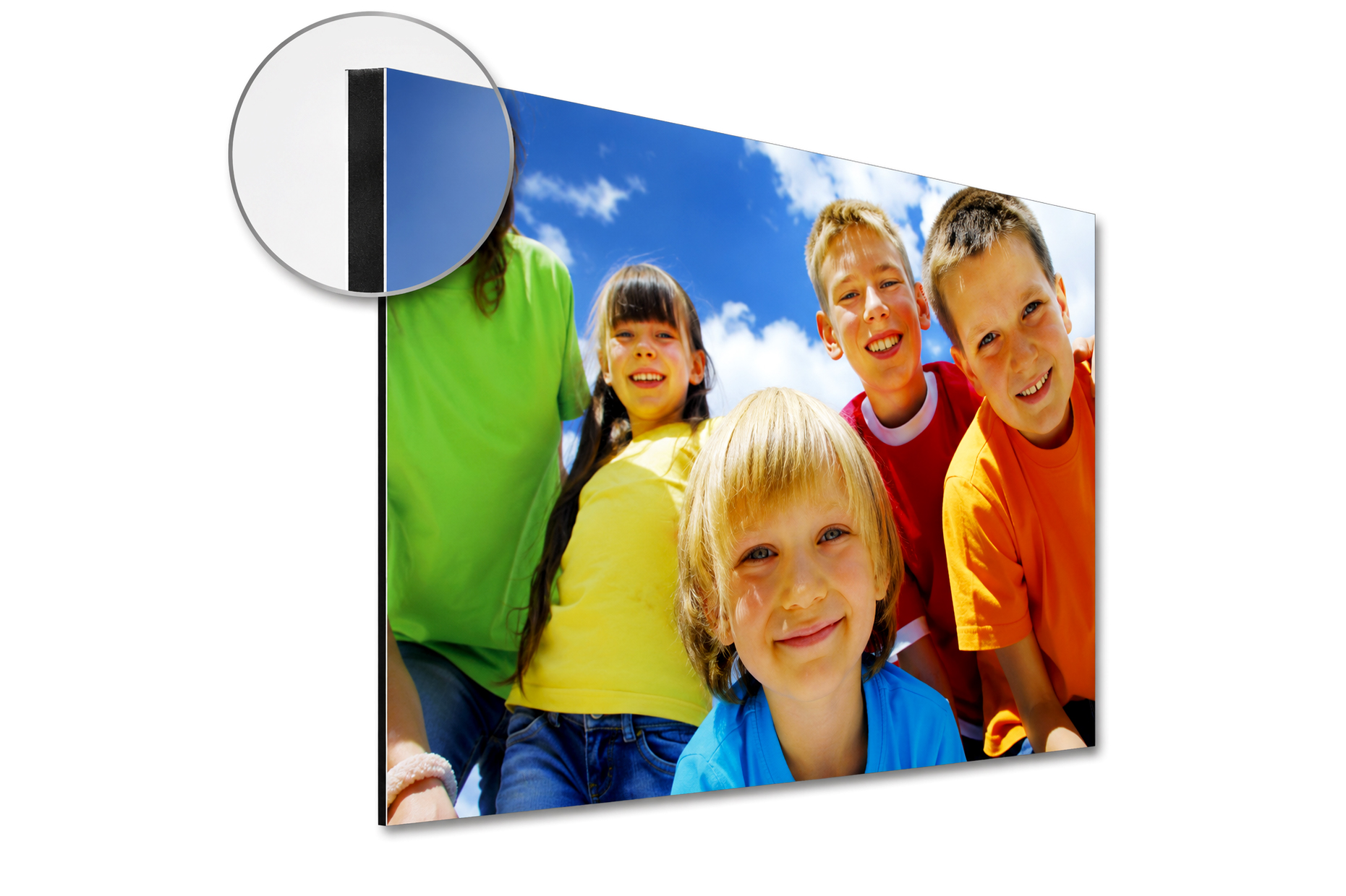 Dibond® Mounting – Vierkant-cover