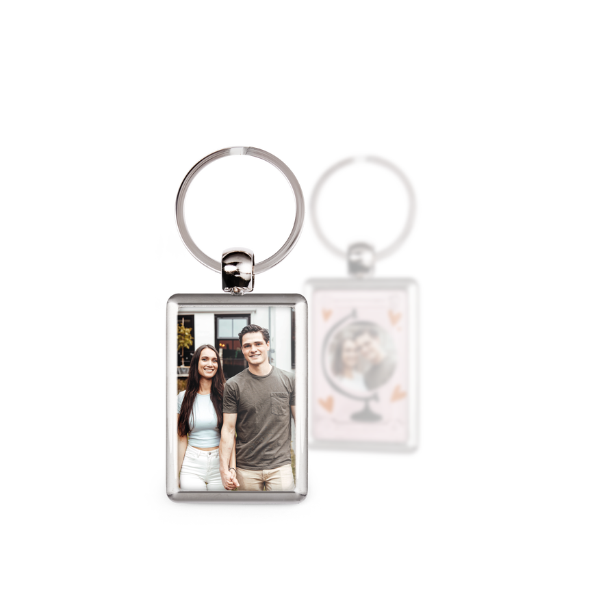 Sleutelhanger met foto – Rechthoek-cover