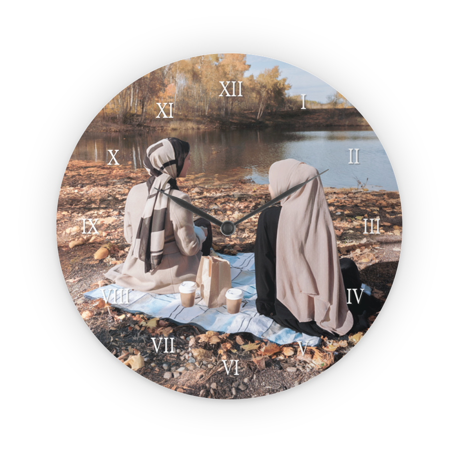 Wandklok met foto – Rond – Groot-cover