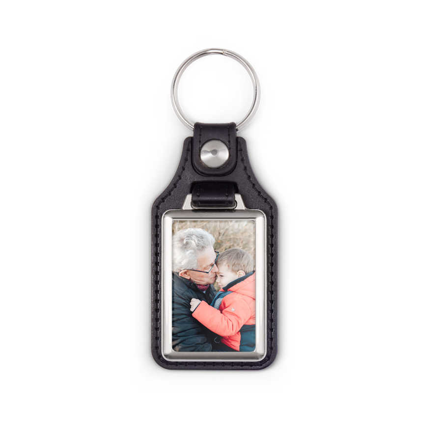 Sleutelhanger – Leer-cover