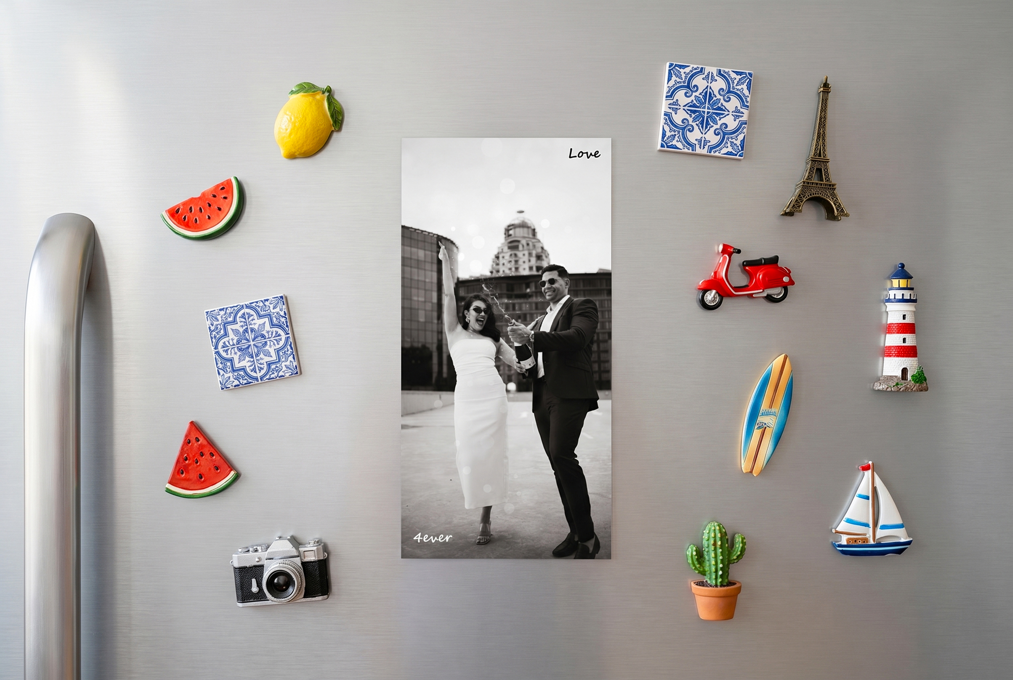 Panoramische magnetische kaarten – Staand-cover