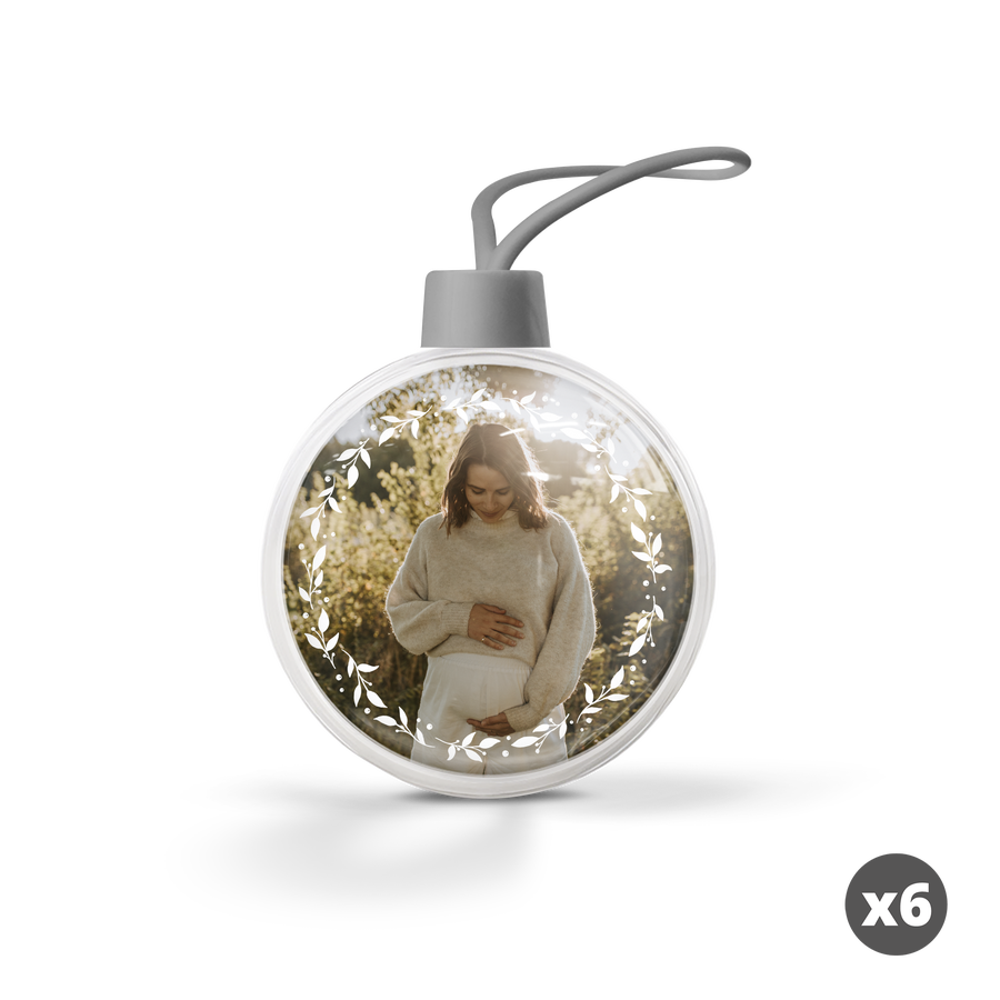 Doorzichtige kerstballen – 6 stuks-cover