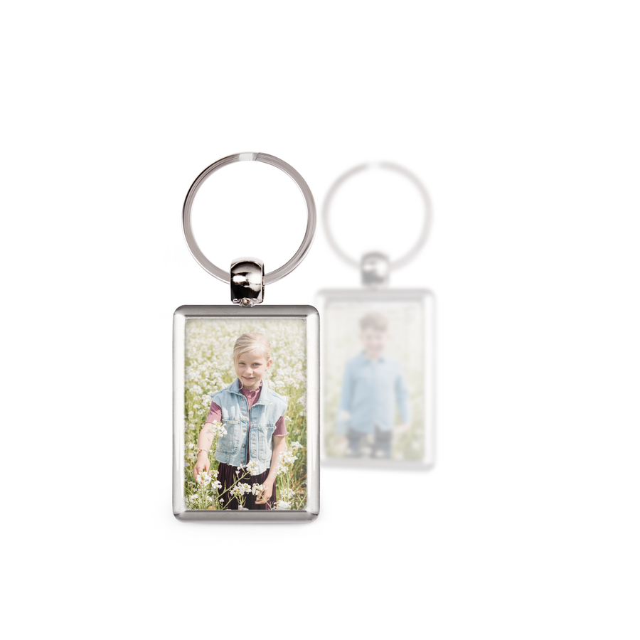 Sleutelhanger met foto – Rechthoek-cover