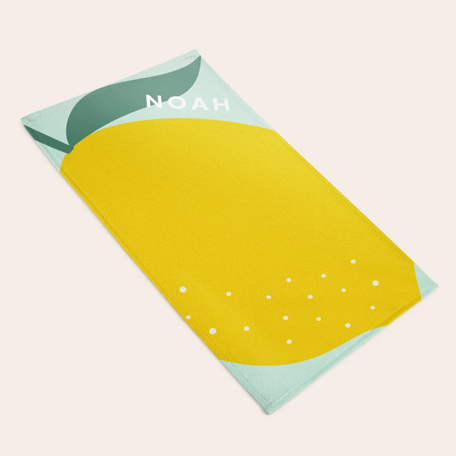 Volledig bedrukte handdoek 100 x 180 cm-cover