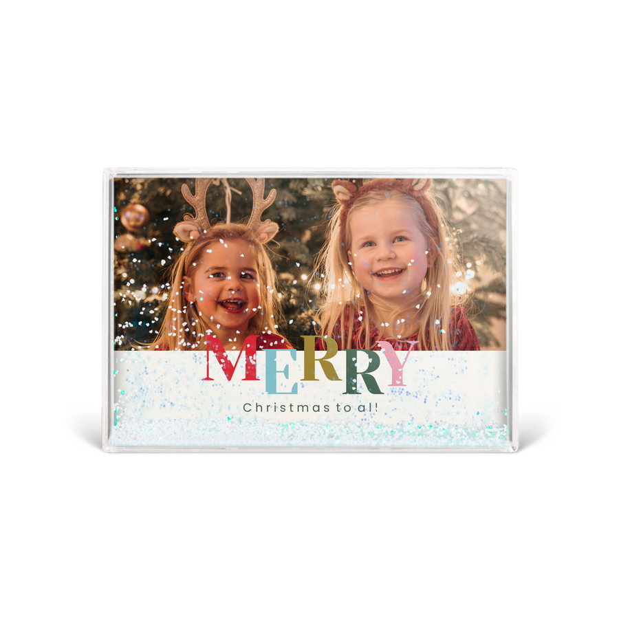 Snow photo block-cover