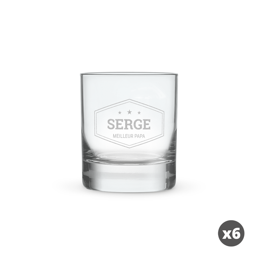 Whiskey glass x 6-cover
