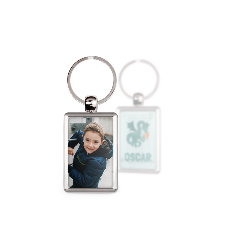 Sleutelhanger met foto – Rechthoek-cover