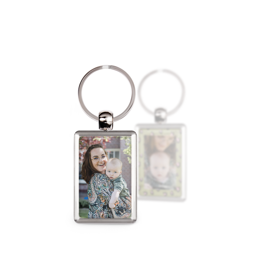 Sleutelhanger met foto – Rechthoek-cover