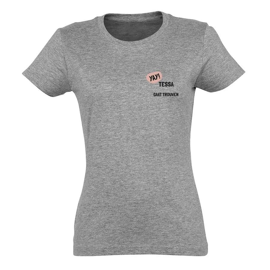 T-shirt – Vrouwen – Maat L-cover