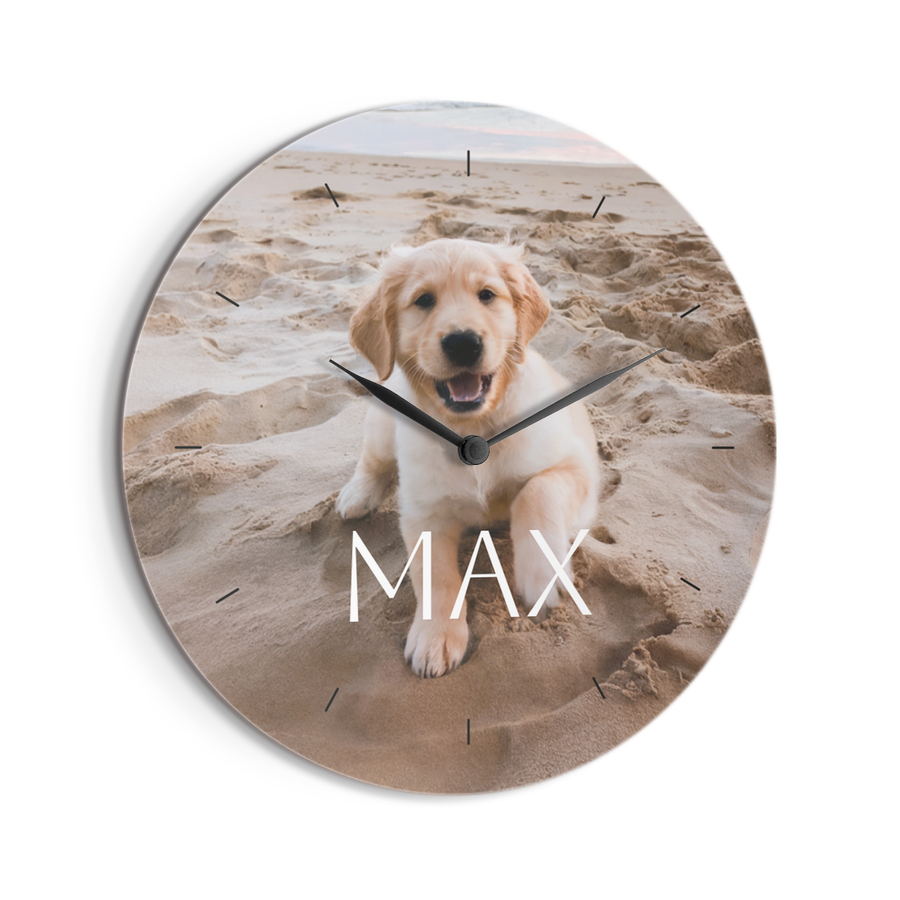 Wandklok met foto – Rond – Groot-cover