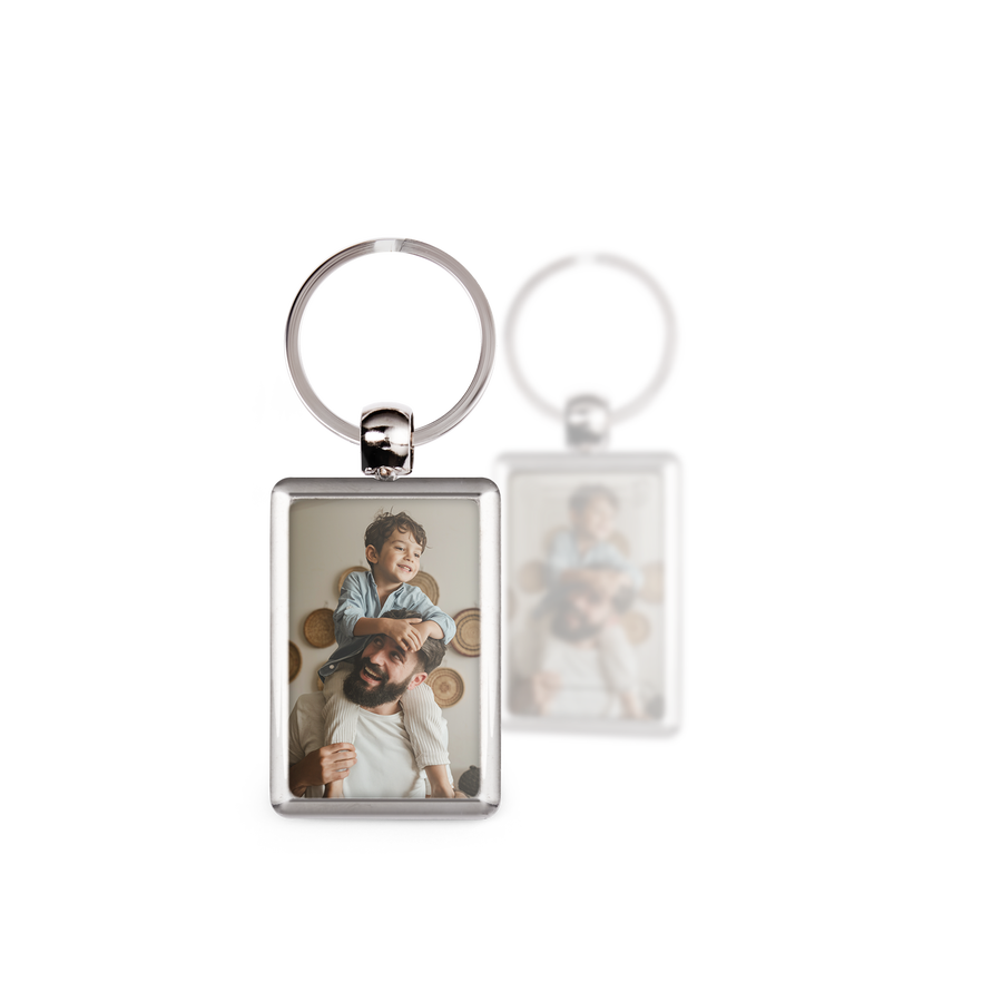 Sleutelhanger met foto – Rechthoek-cover