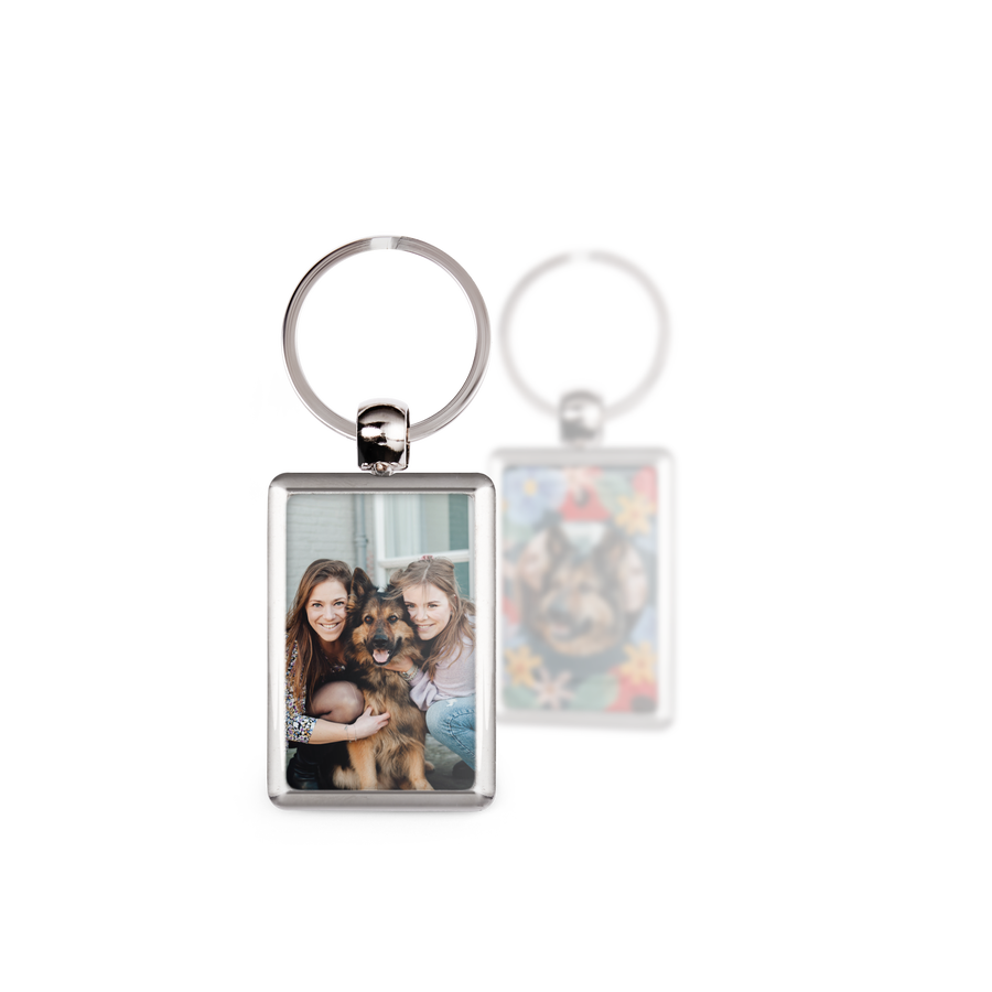 Sleutelhanger met foto – Rechthoek-cover
