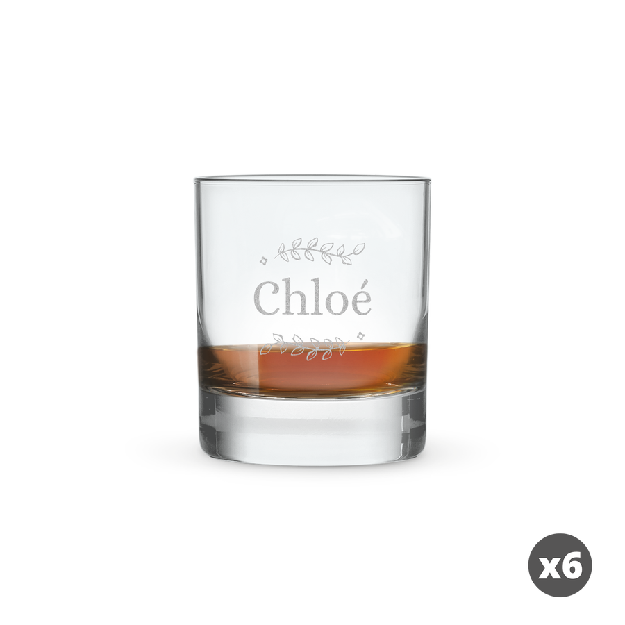 Whiskey glass x 6-cover