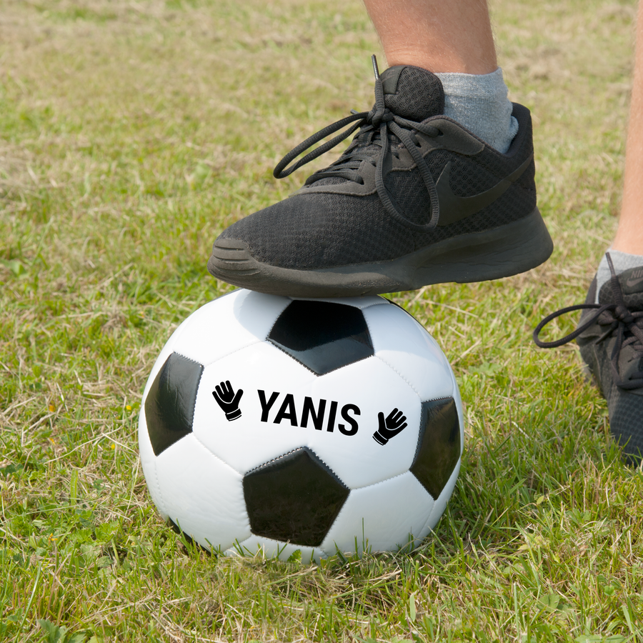 Voetbal met naam bedrukken-cover